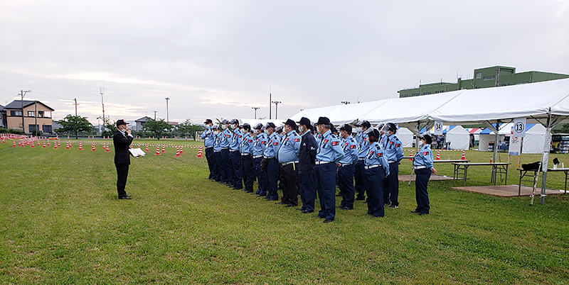 静浜基地航空祭2022エスピトーム警備員